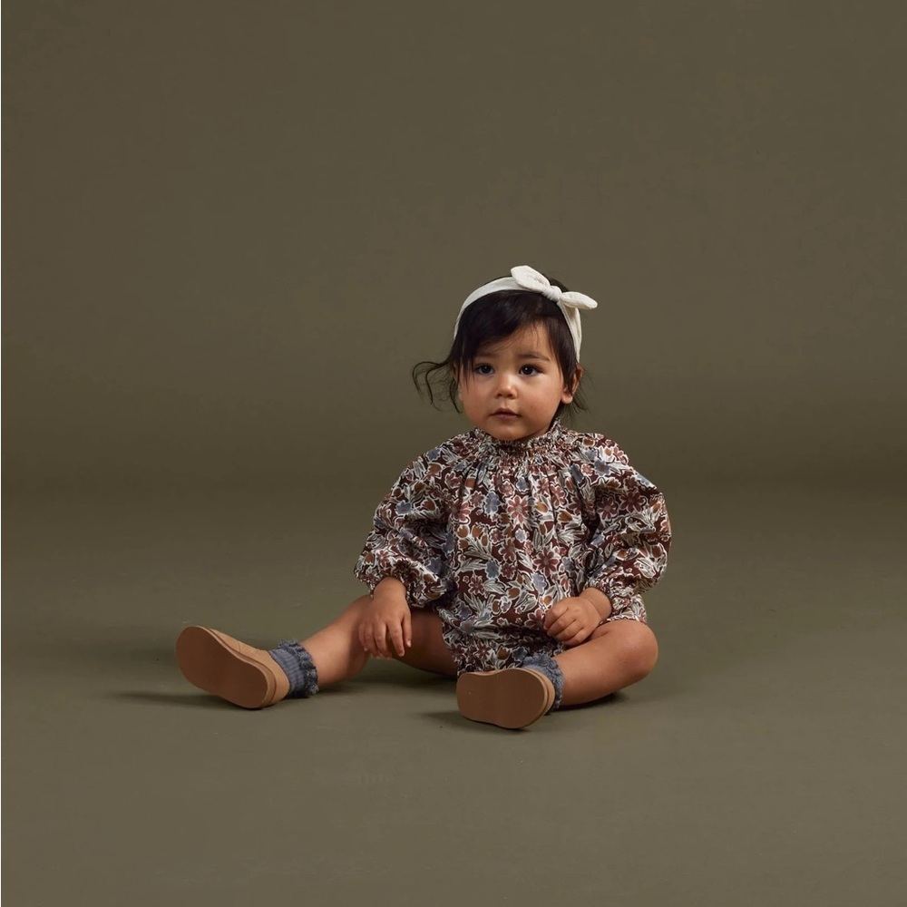 Rylee Cru Quincy Blouse Set in Autumn Bloom 12-18M